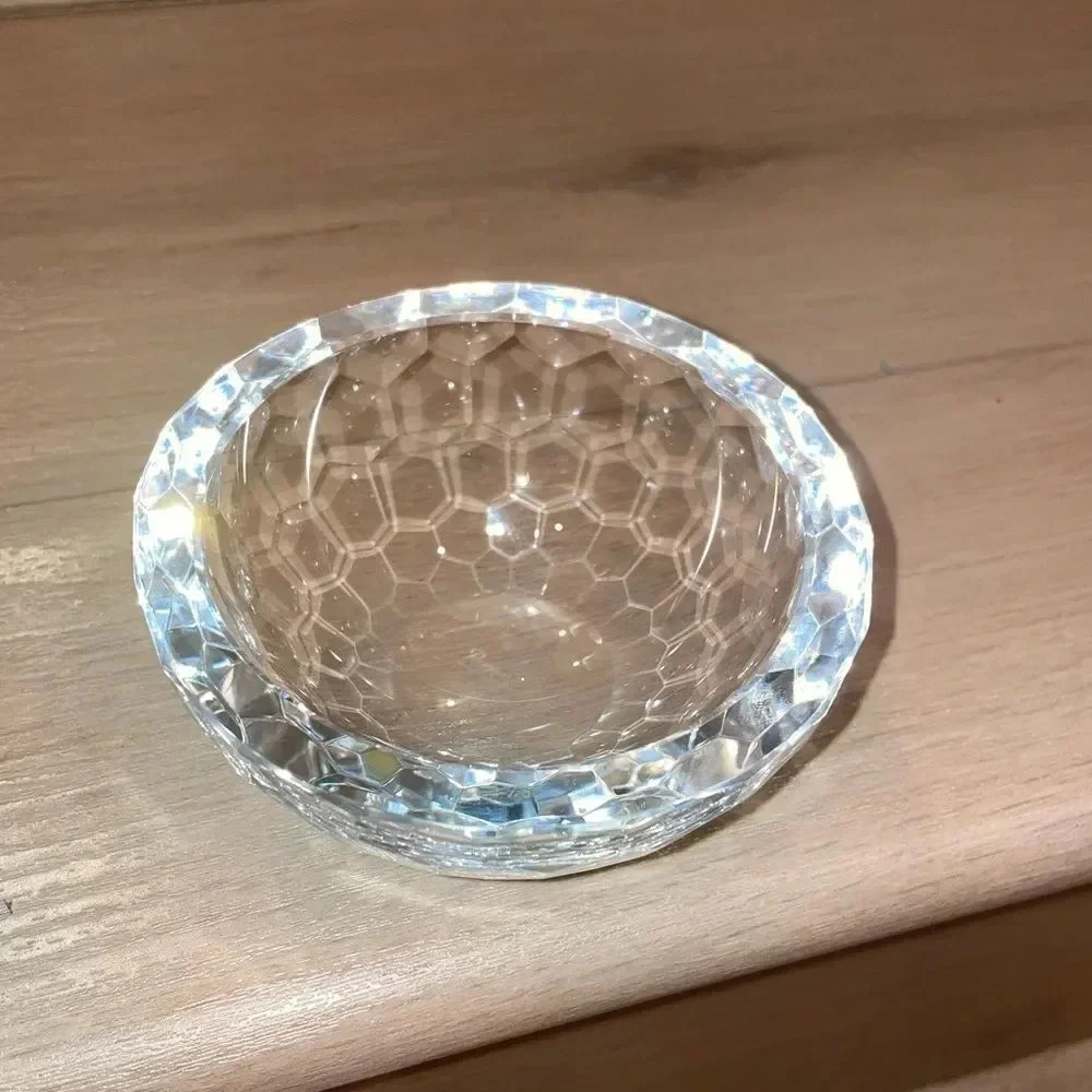 AUTHENTIC VINTAGE ROSENTHAL STUDIO LINE FACETED CRYSTAL BOWL
